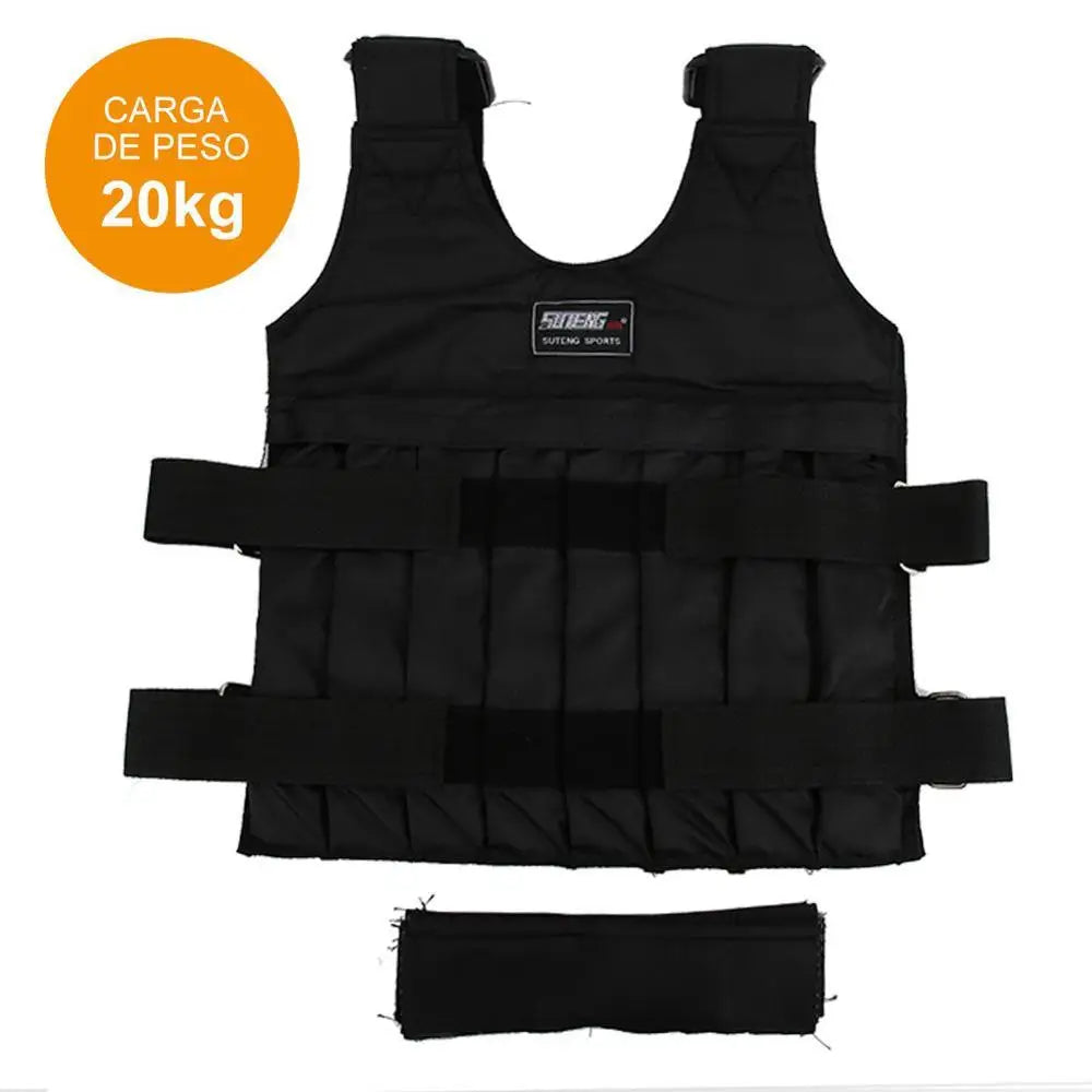 Adjustable Weighted Vest for Exercise and Training - Available in 20Kg and 50Kg for Gym, Boxing, and Fitness Activities