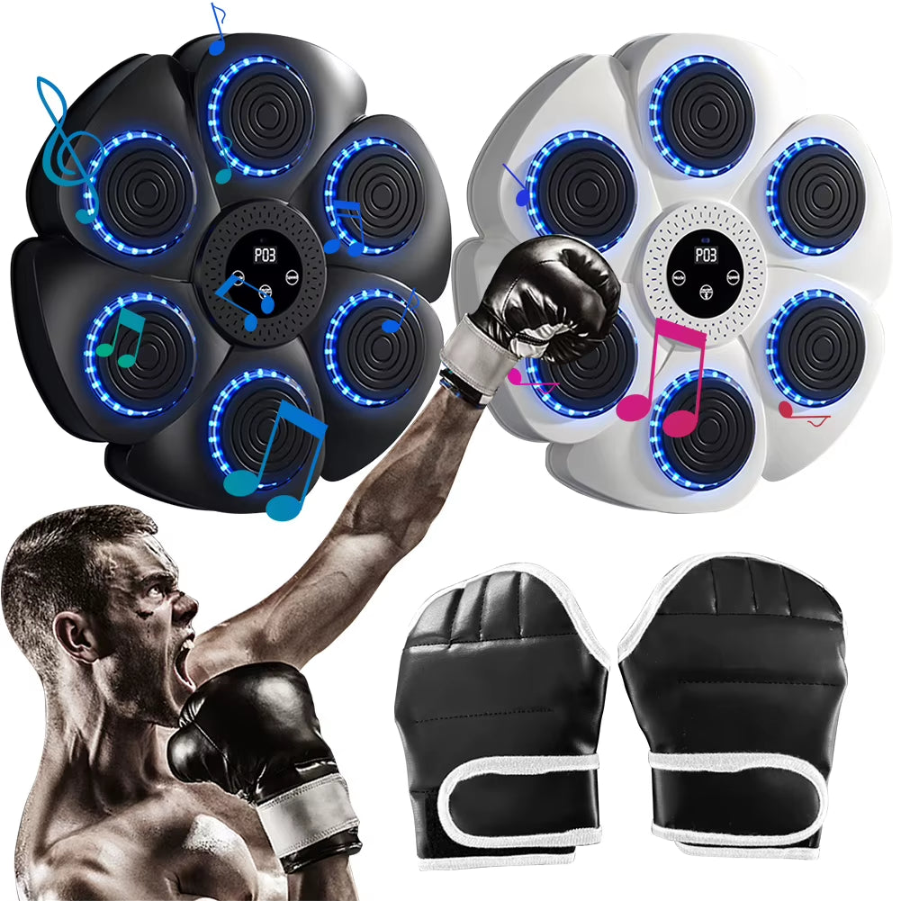 Smart Music Boxing Trainer for Adults and Children - Home Fitness Response Training Wall Target