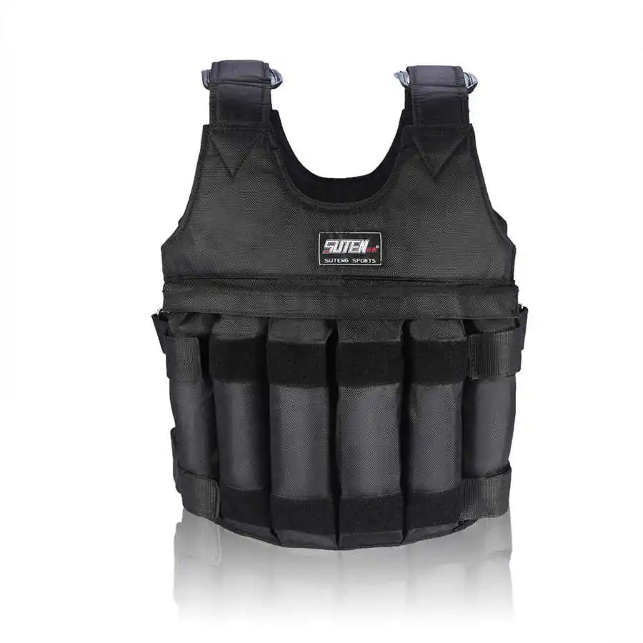 Adjustable Weighted Vest for Exercise and Training - Available in 20Kg and 50Kg for Gym, Boxing, and Fitness Activities