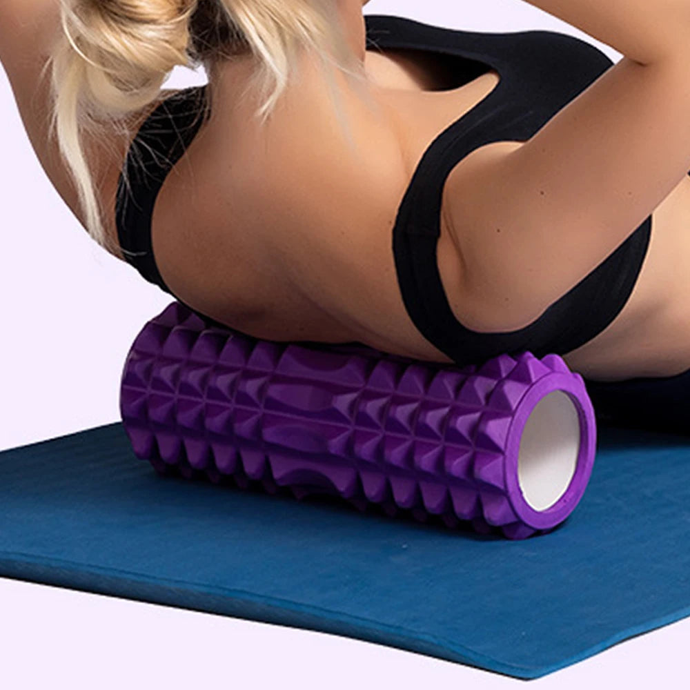 Foam Massage Roller - Hollow Yoga Column for Muscle Therapy and Rehabilitation in Physiotherapy and Sports
