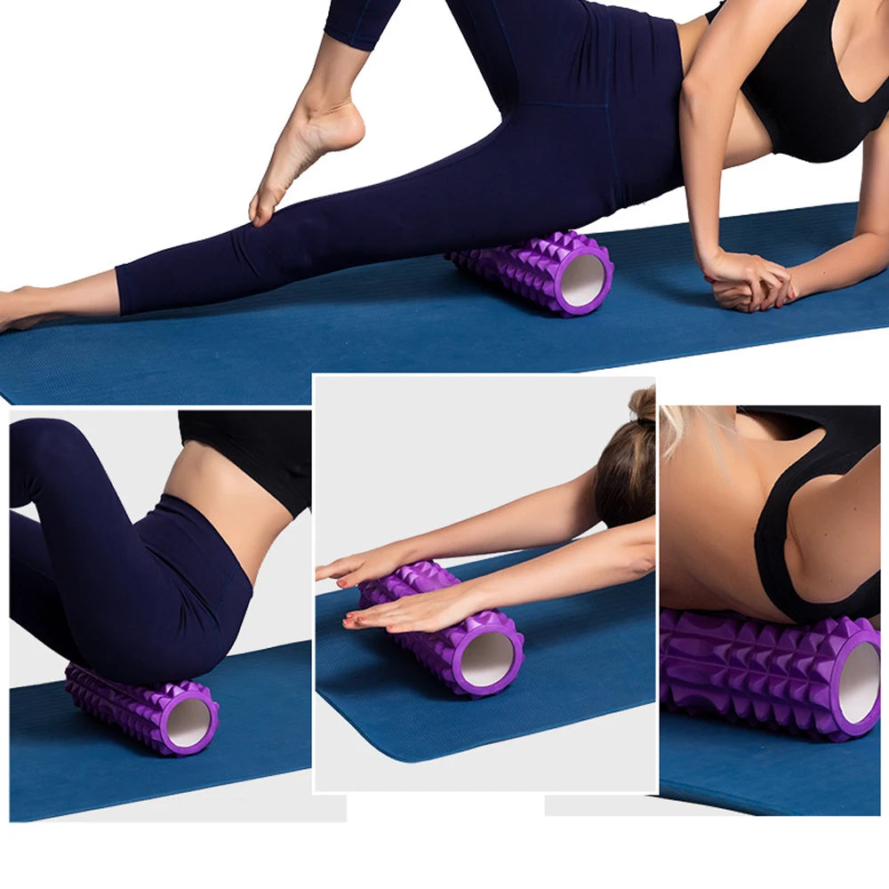 Foam Massage Roller - Hollow Yoga Column for Muscle Therapy and Rehabilitation in Physiotherapy and Sports