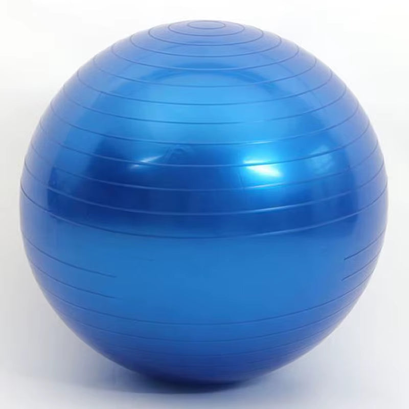 45cm Thickened PVC Fitness Yoga Ball - Explosion-Proof Exercise and Balance Equipment for Home Gym, Pilates, and Gymnastics