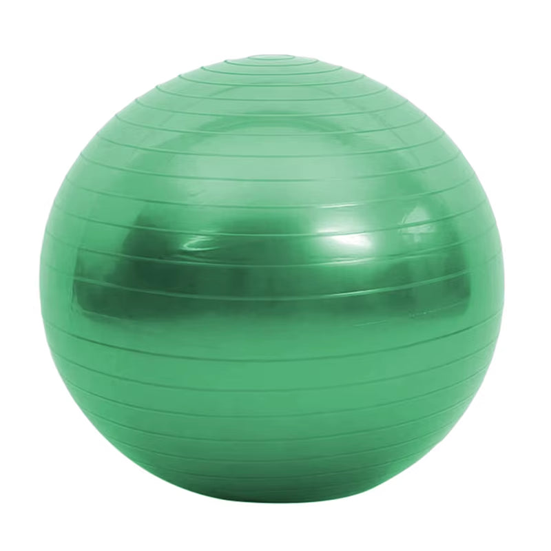 45cm Thickened PVC Fitness Yoga Ball - Explosion-Proof Exercise and Balance Equipment for Home Gym, Pilates, and Gymnastics