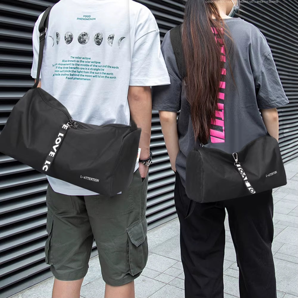 Professional Outdoor Waterproof Gym Bag for Men and Women with Large Capacity and Separate Shoe Compartment - Ideal for Fitness and Travel