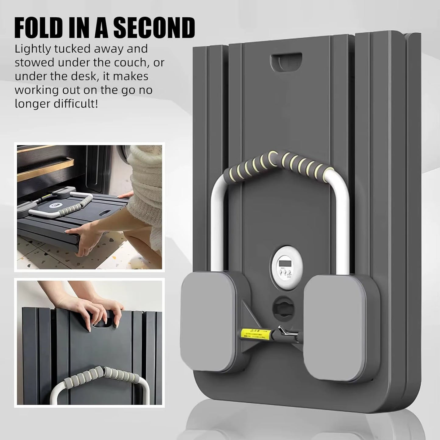 Multifunctional Fitness Exercise Board for Abdominal and Push-Up Training - Ideal for Home Gyms and Pilates Workouts