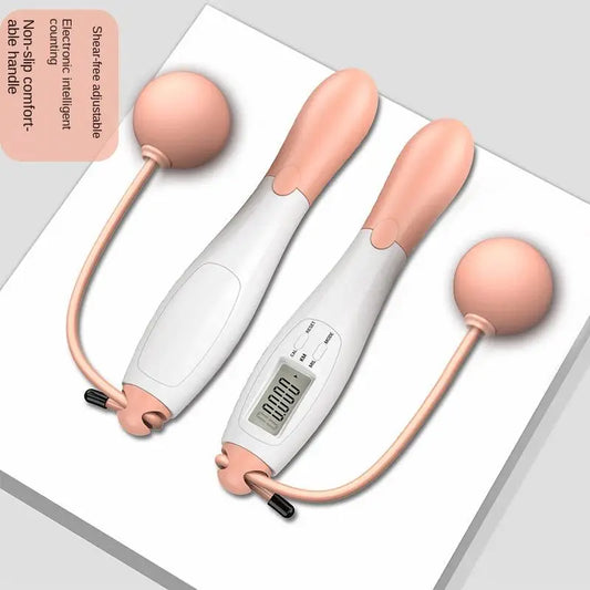 Cordless Electronic Jump Rope with LCD Counter for Gym and Crossfit Fitness