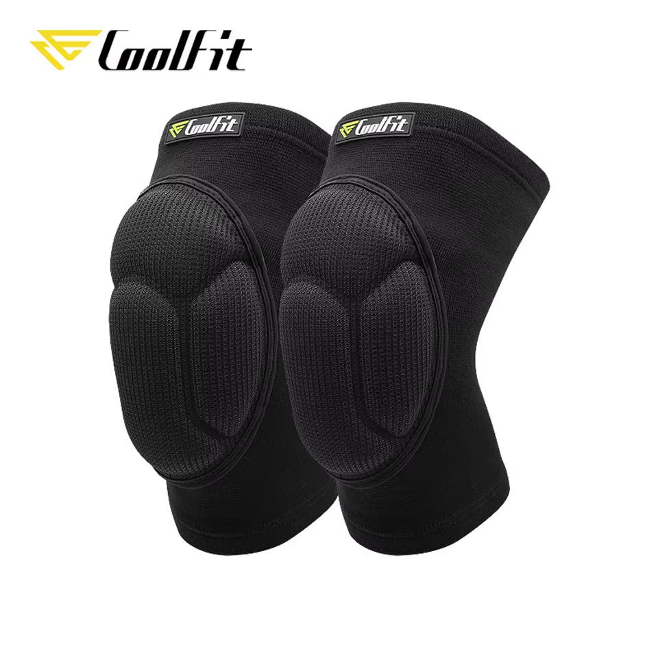 Thickened Knee Pads for Football and Volleyball - Extreme Sports Support and Protection for Cycling