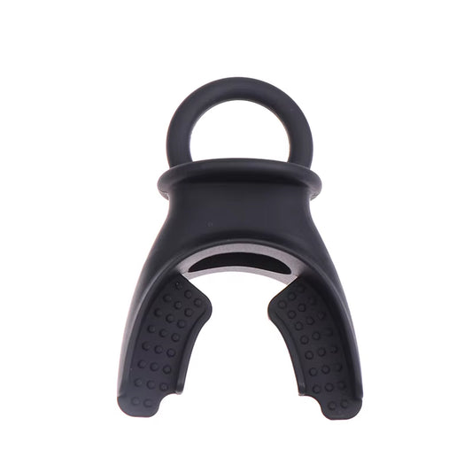 Lung Trainer Breathing Exercise Device with Silicone Mouthpiece for Home Health Care