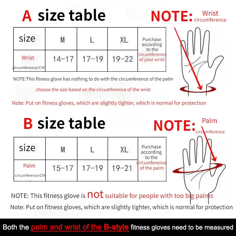 Professional Training Gloves for Men and Women - Fitness, Weightlifting, and Gym Hand Protection