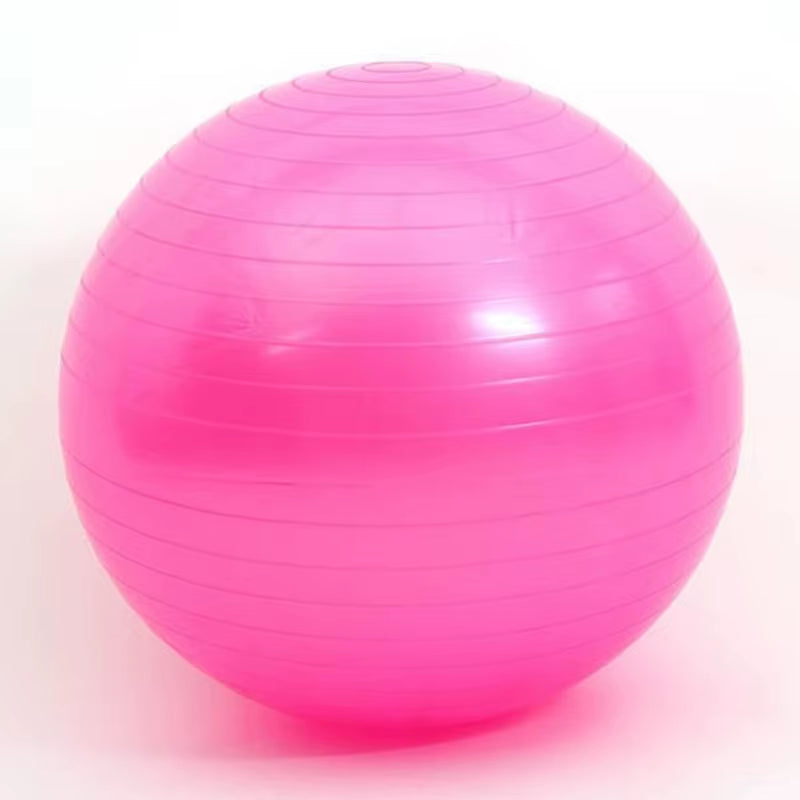 45cm Thickened PVC Fitness Yoga Ball - Explosion-Proof Exercise and Balance Equipment for Home Gym, Pilates, and Gymnastics